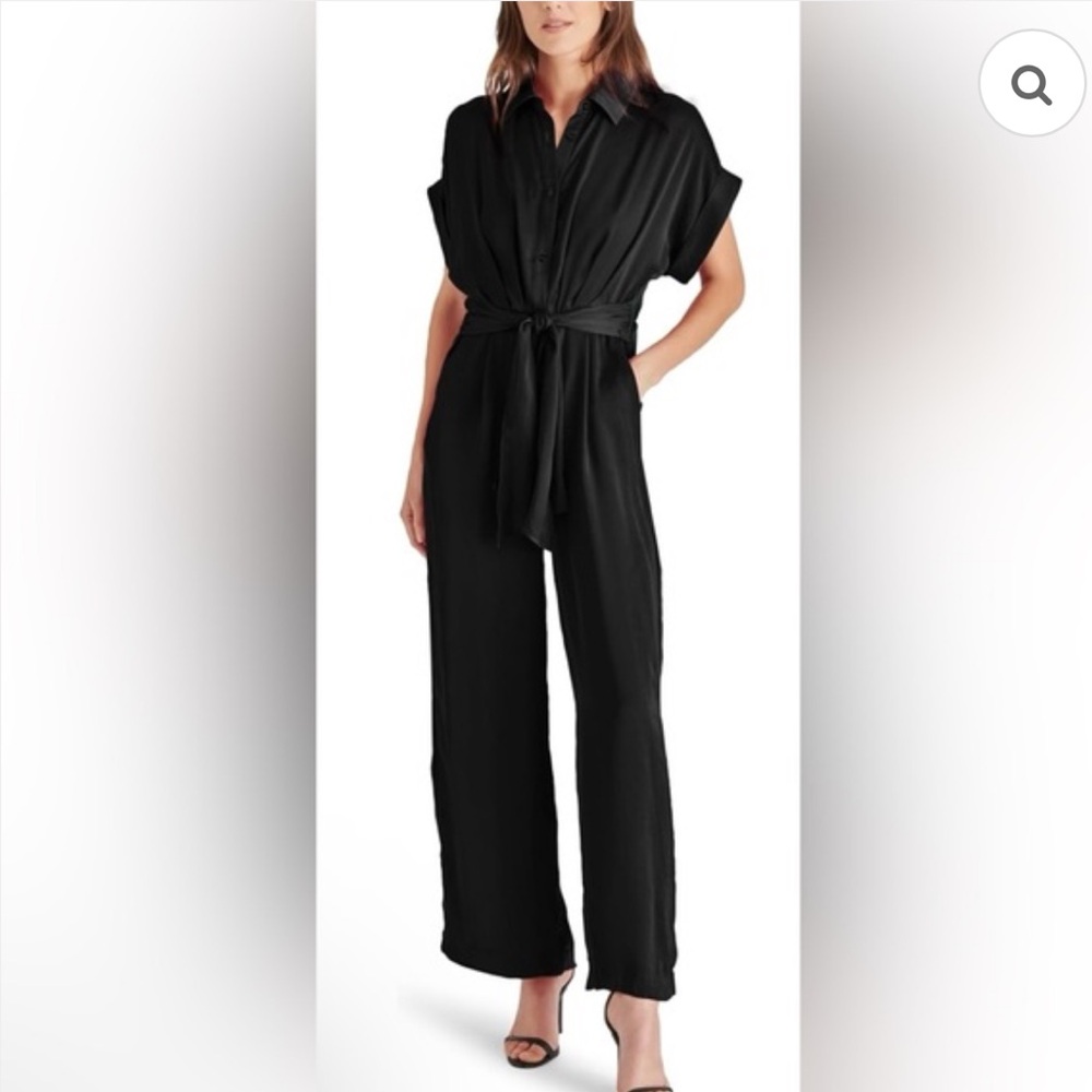 Steve Madden Black Jumpsuit